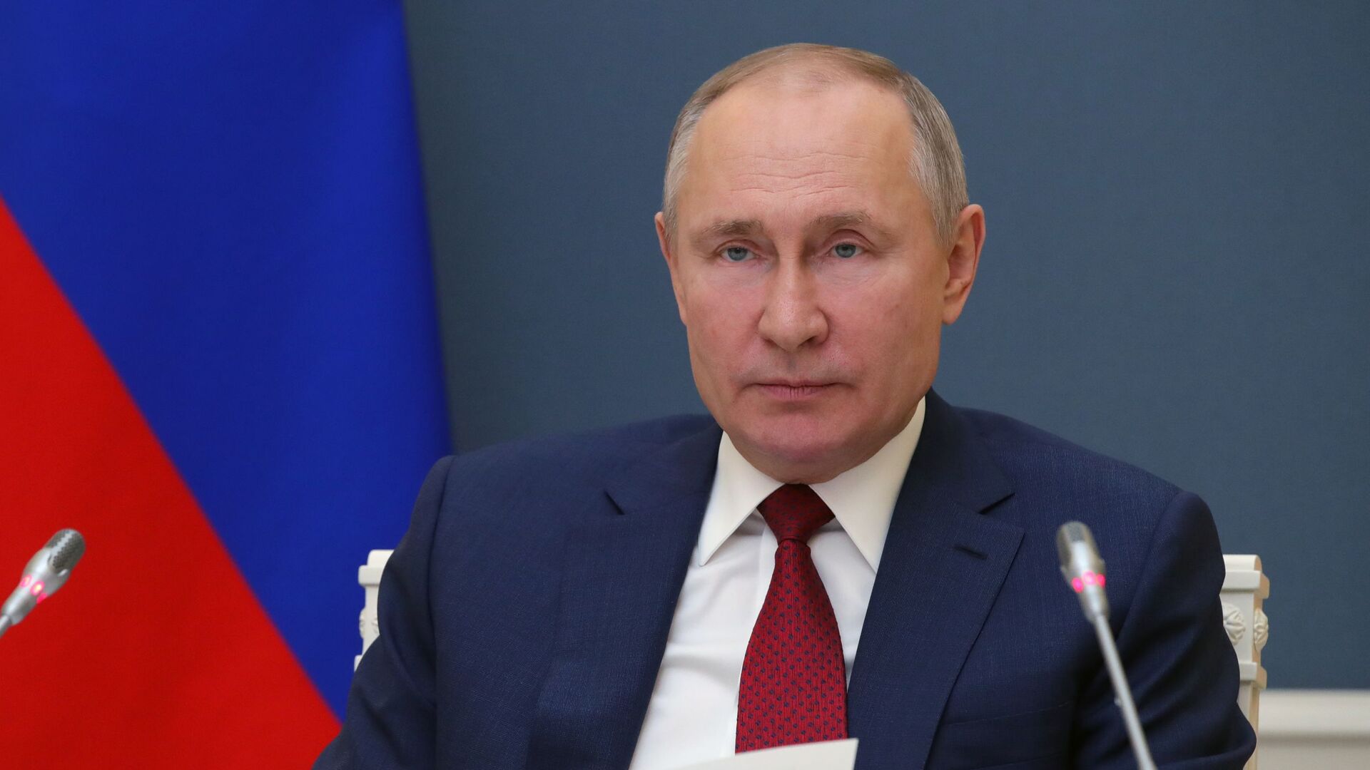 Президент РФ В. Путин выступил на сессии онлайн-форума Давосская повестка дня 2021 - Sputnik Таджикистан, 1920, 21.04.2021