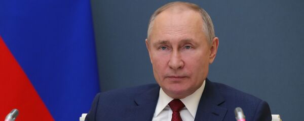 Президент РФ В. Путин выступил на сессии онлайн-форума Давосская повестка дня 2021 - Sputnik Тоҷикистон