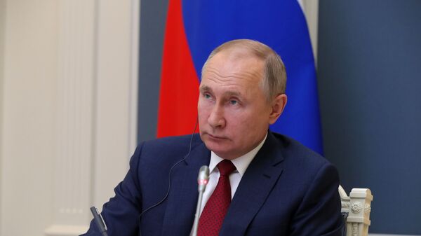 Президент РФ В. Путин - Sputnik Таджикистан