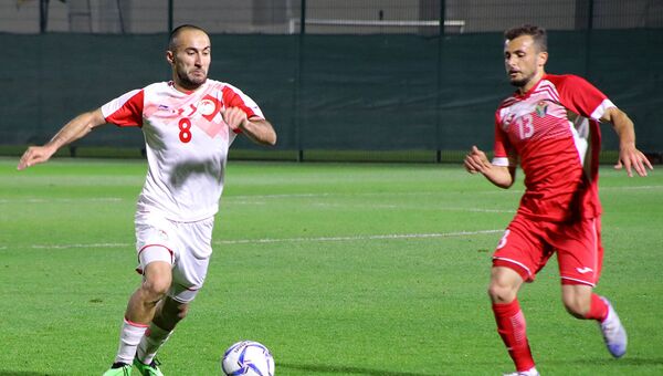 Товарищеский матч между футбольными сборными Таджикистана и Иордании - Sputnik Таджикистан