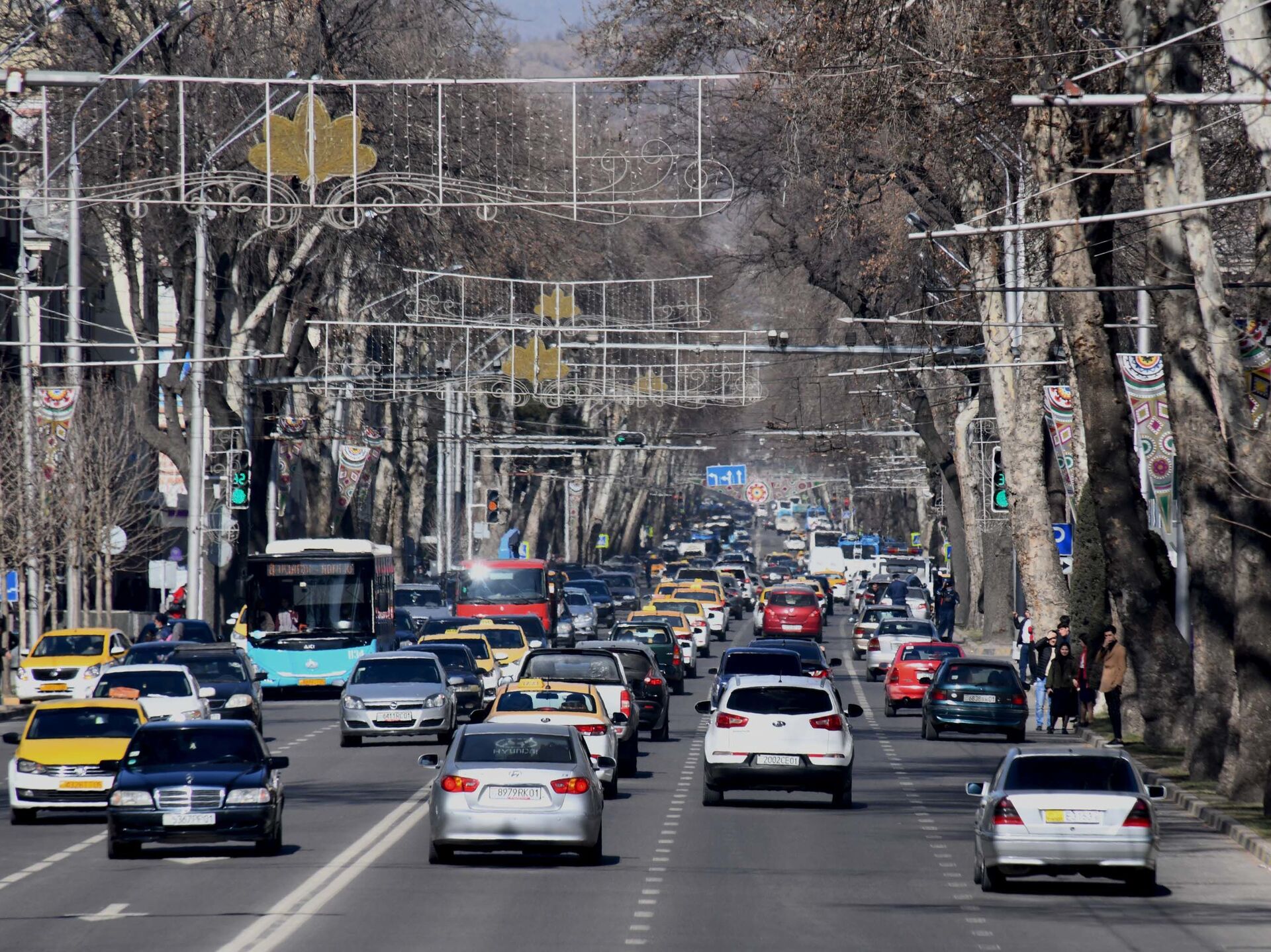 Душанбе проспект Рудаки