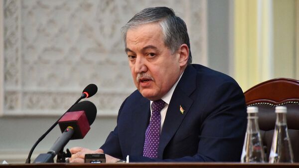Министр иностранных дел Таджикистана Сироджиддин Мухриддин - Sputnik Таджикистан
