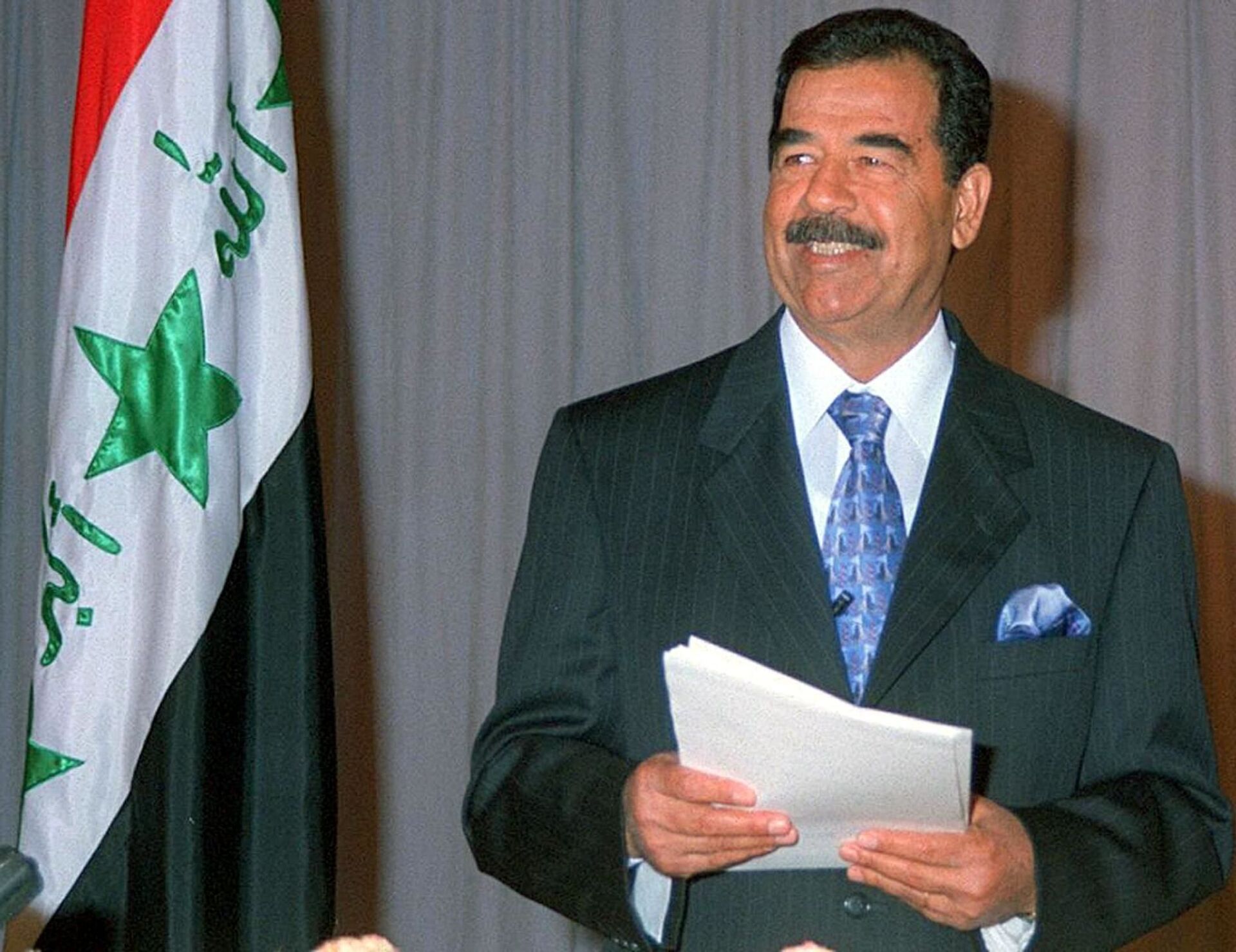 Президент Ирака Саддам Хусейн - Sputnik Таджикистан, 1920, 06.04.2021