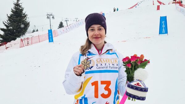 Российская спортсменка Анастасия Смирнова - Sputnik Таджикистан