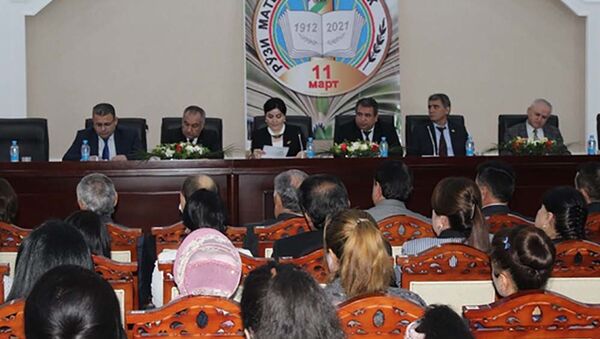 В Национальной библиотеке Таджикистана состоялось торжественное собрание в честь «Дня таджикской прессы» - Sputnik Тоҷикистон