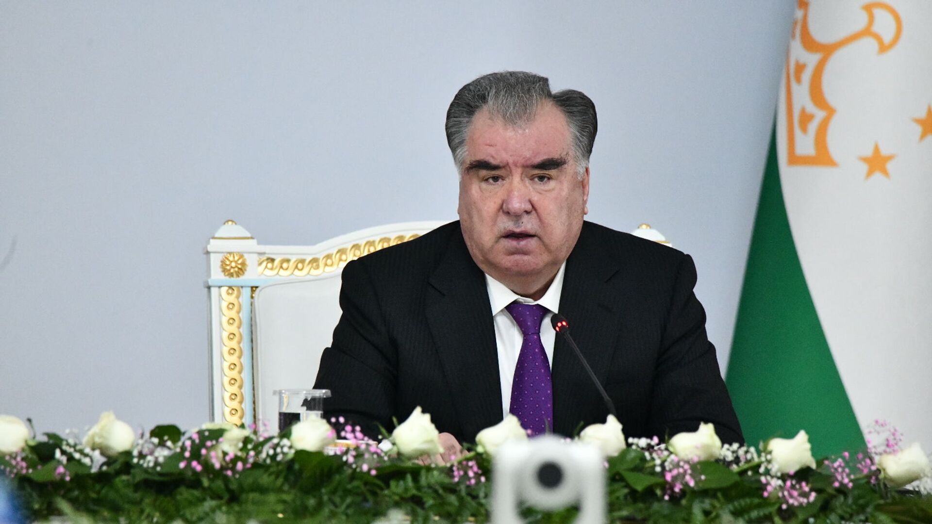 Президент Республики Таджикистан Эмомали Рахмон - Sputnik Тоҷикистон, 1920, 31.03.2021