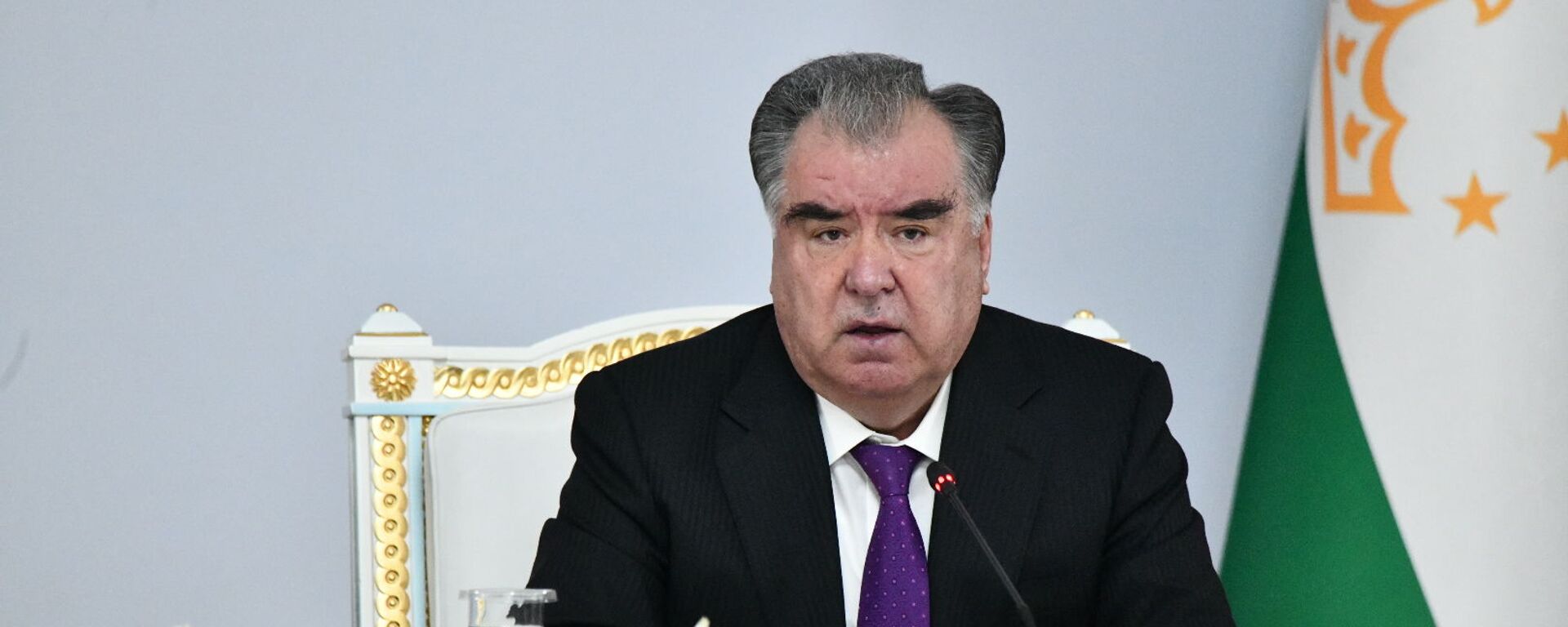 Президент Республики Таджикистан Эмомали Рахмон - Sputnik Таджикистан, 1920, 12.04.2021