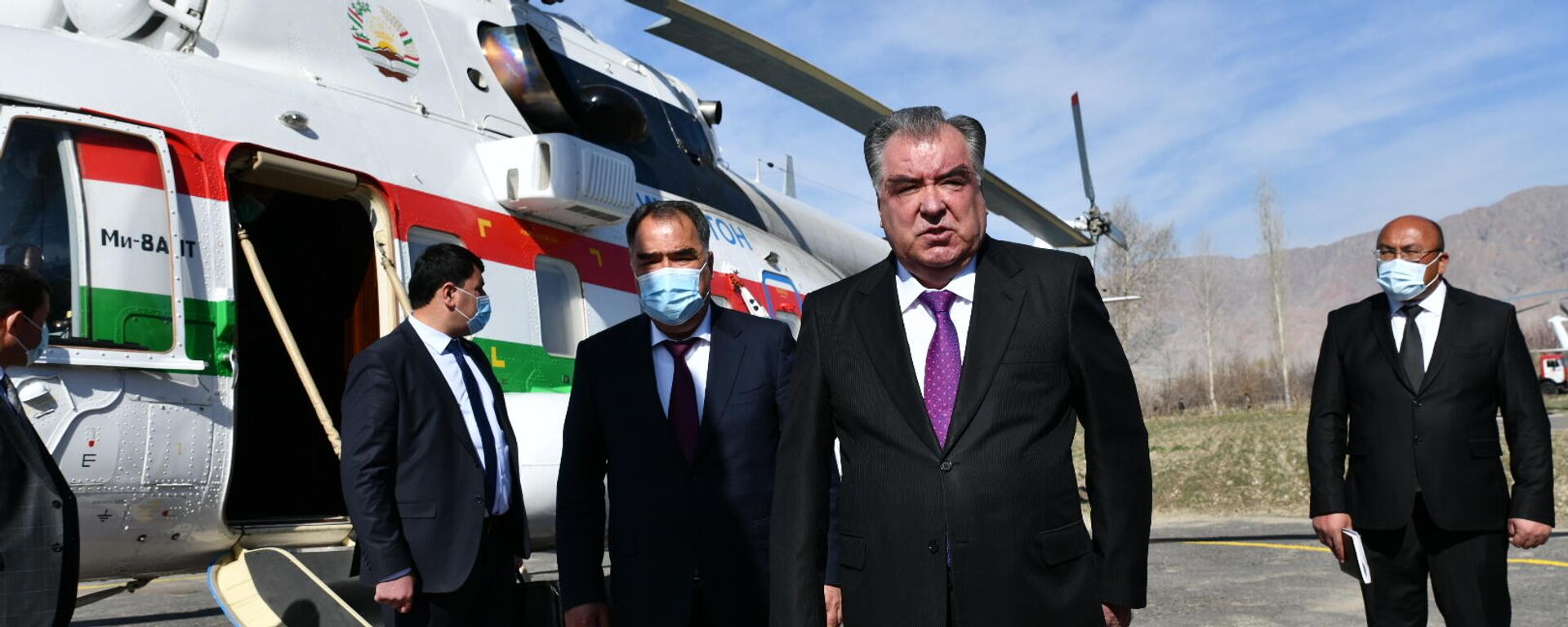 Визит президента Таджикистана Эмомали Рахмона в Ворух - Sputnik Таджикистан, 1920, 09.04.2021
