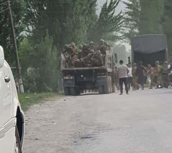 Таджикские войска собираются на границе - Sputnik Таджикистан