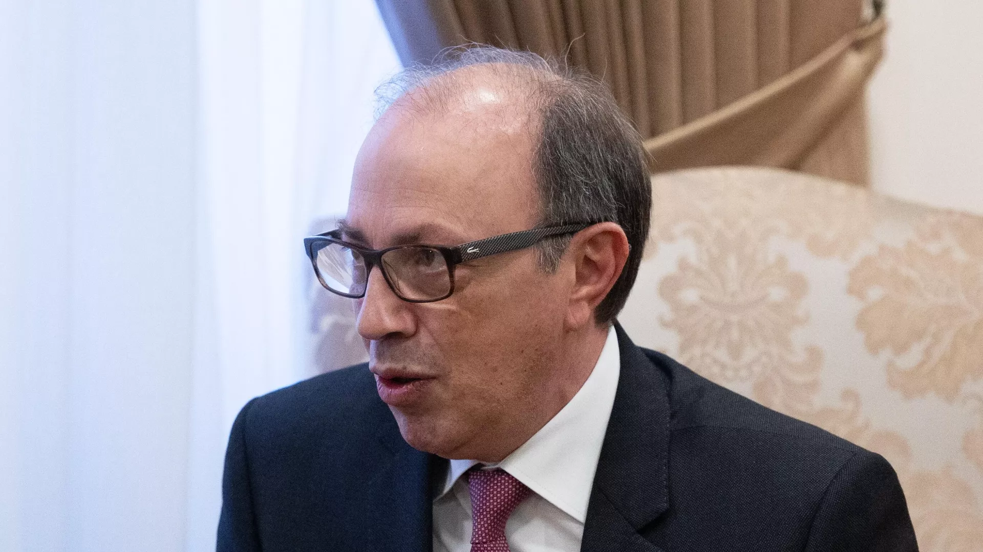 Встреча главы МИД Армении А. Айвазяна с председателем ОБСЕ А. Линде - Sputnik Тоҷикистон, 1920, 05.05.2021