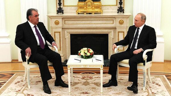 Встреча Владимира Путина и Эмомали Рахмона - Sputnik Таджикистан