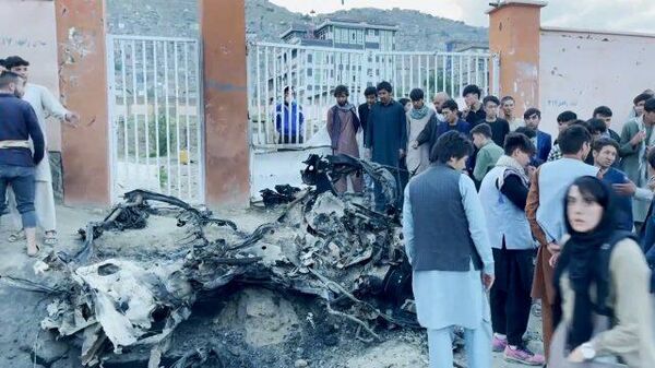 Взрывы в Кабуле: кадры с места трагедии - Sputnik Тоҷикистон