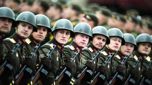 Военный парад в честь 76-й годовщины Победы - Sputnik Тоҷикистон