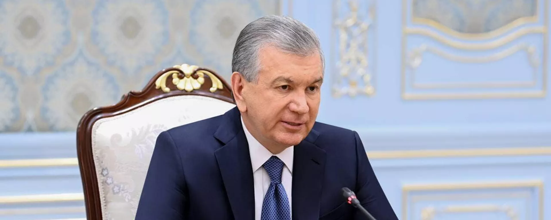Президент Республики Узбекистан Шавкат Мирзиёев принял Премьер-министра Республики Таджикистан Кохира Расулзода - Sputnik Тоҷикистон, 1920, 21.05.2021