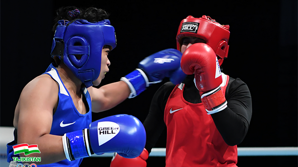 Женский бой чемпионата Азии по боксу - Sputnik Таджикистан