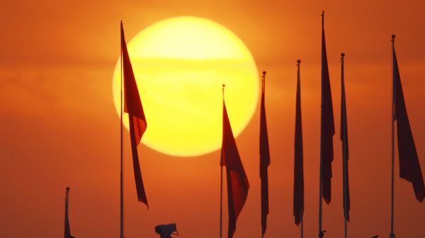 Флаг Китая. Архивное фото. - Sputnik Таджикистан