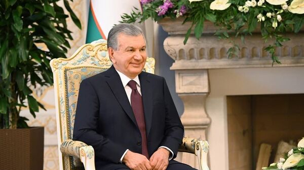 Президент Республики Узбекистан Шавкат Мирзиёев прибыл с официальным визитом в Республику Таджикистан - Sputnik Таджикистан