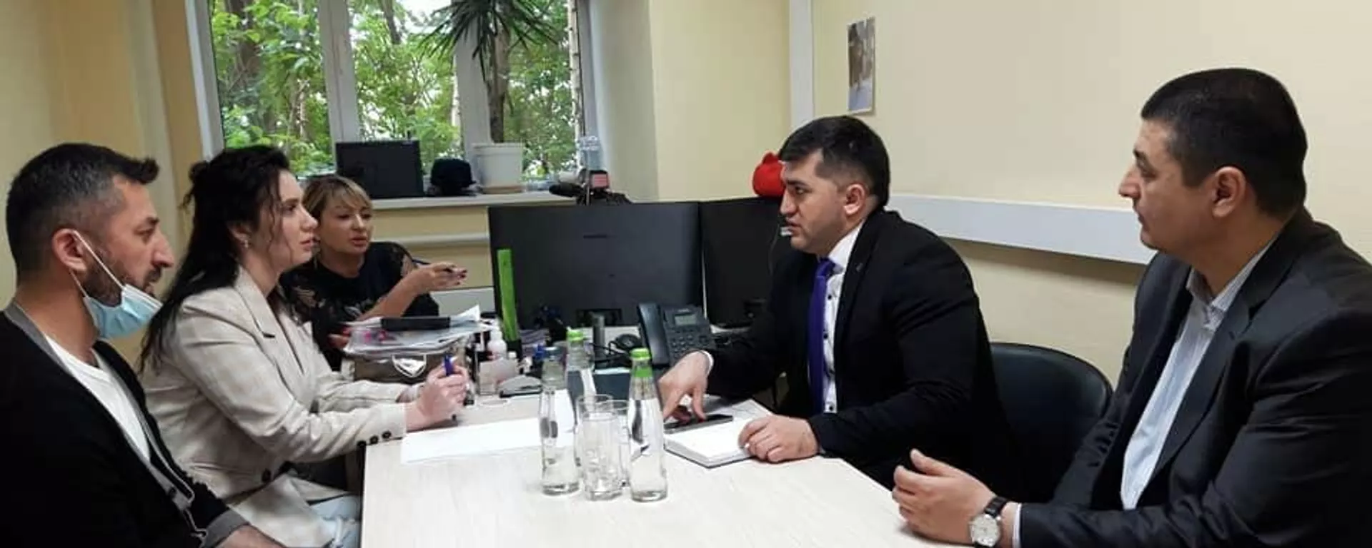 Представители министерства труда и занятости населения РТ встретились с представителями компании ПИК-модуль - Sputnik Тоҷикистон, 1920, 10.06.2021