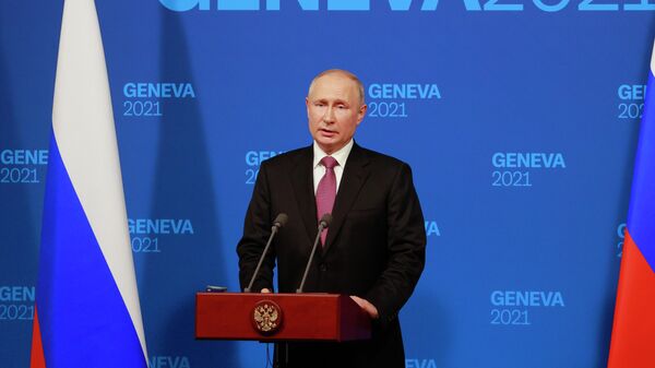 Пресс-конференция Путина на саммите в Женеве - Sputnik Таджикистан
