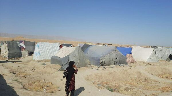 Лагерь беженцев в Мазари-Шарифе - Sputnik Таджикистан