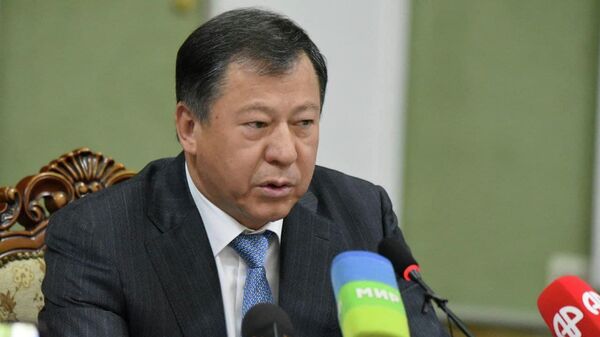 Рамазон Рахимзода, министр внутренних дел Таджикистана - Sputnik Таджикистан