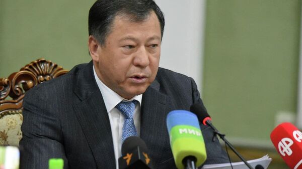 Рамазон Рахимзода, министр внутренних дел Таджикистана - Sputnik Таджикистан