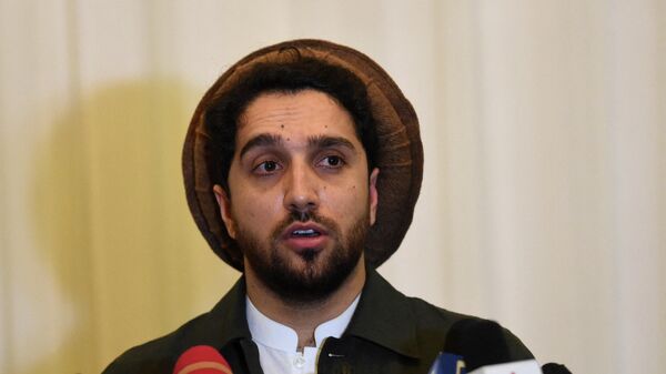 Ахмад Масуд, сын покойного афганского политика и военачальника Ахмад Шаха Масуда - Sputnik Таджикистан
