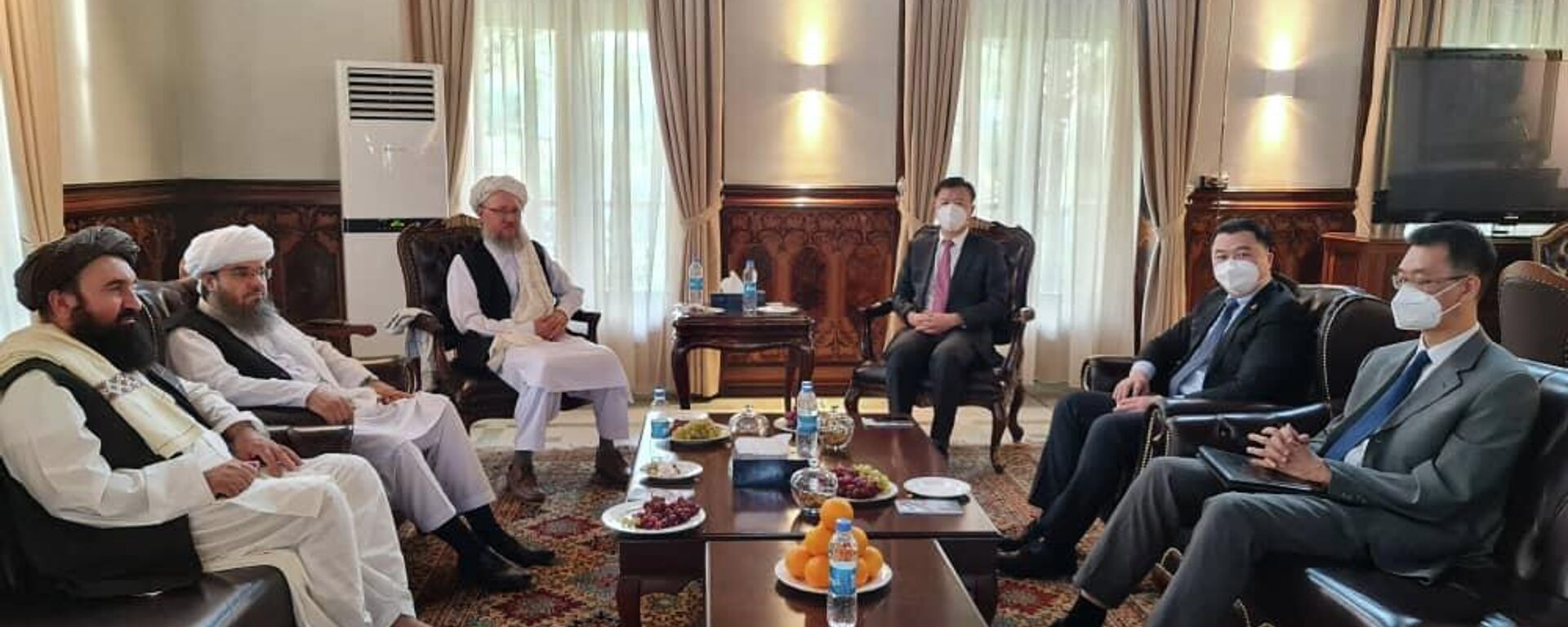 Первая официальная встреча талибов и китайских представителей в Кабуле - Sputnik Тоҷикистон, 1920, 07.09.2021