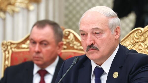 Президент Белоруссии Александр Лукашенко - Sputnik Тоҷикистон