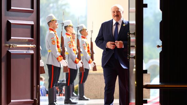 Президент Белоруссии Александр Лукашенко - Sputnik Тоҷикистон