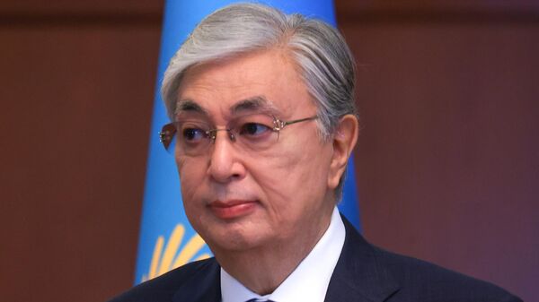 Президент Казахстана Касым-Жомарт Токаев  - Sputnik Тоҷикистон