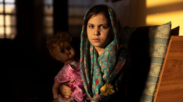 9-летняя Самира в детском доме в Кабуле - Sputnik Тоҷикистон