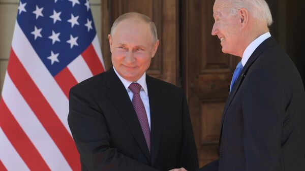 Встреча президентов России и США В. Путина и Дж. Байдена в Женеве - Sputnik Таджикистан