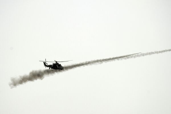 Наземные войска с воздуха прикрывала авиация. - Sputnik Таджикистан