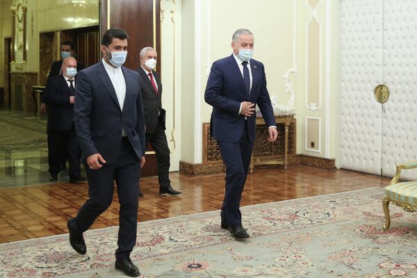 Президент Ирана встретился с министром иностранных дел Таджикистана - Sputnik Тоҷикистон