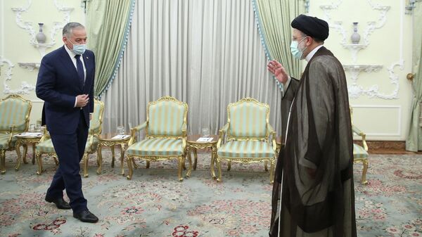 Президент Ирана встретился с министром иностранных дел Таджикистана - Sputnik Таджикистан