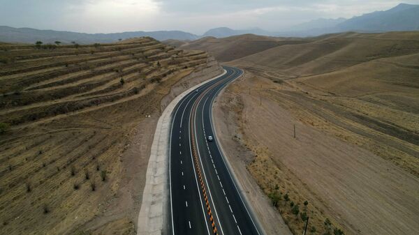 Новая автомобильная дорога Душанбе-Бактрия - Sputnik Тоҷикистон