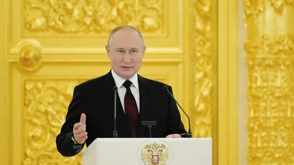 Президент РФ В. Путин принял верительные грамоты у вновь прибывших послов иностранных государств - Sputnik Таджикистан