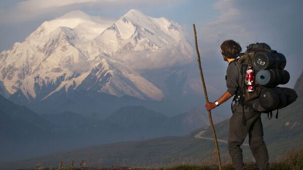 Гора Мак-Кинли на Аляске, высочайшая гора Северной Америки - Sputnik Таджикистан