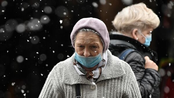 Пожилая женщина, архивное фото - Sputnik Таджикистан