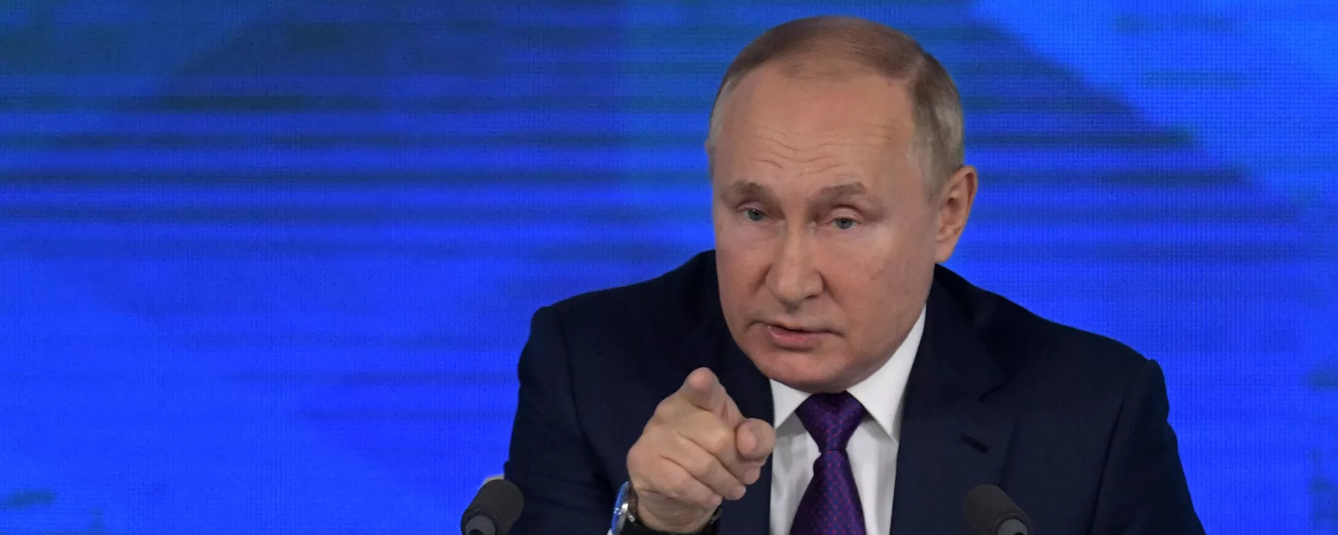 Ежегодная пресс-конференция президента России Владимира Путина - Sputnik Тоҷикистон, 1920, 23.12.2021
