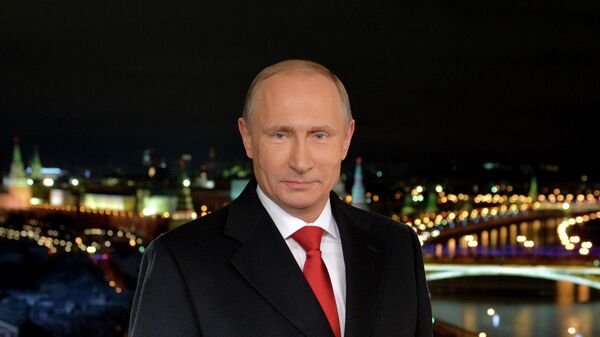 Новогоднее обращение президента РФ В.Путина - Sputnik Таджикистан