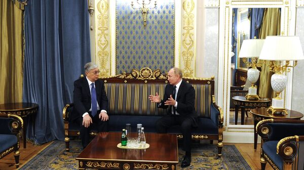 Президент РФ В. Путин принял участие в неформальной встрече руководителей государств - участников СНГ - Sputnik Таджикистан