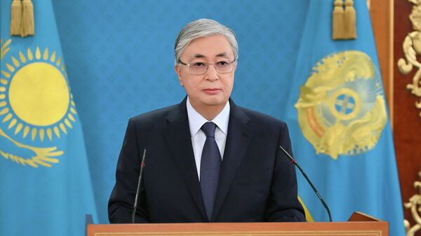 Президент Республики Казахстан Касым Токаев - Sputnik Таджикистан