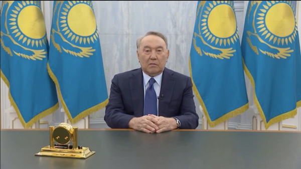 Обращение Назарбаева к народу - Sputnik Таджикистан