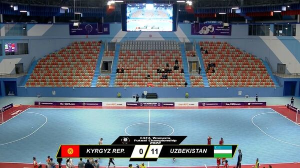 Поражение женской сборной Таджикистана по футзалу от Ирана в CAFA-2022 - Sputnik Тоҷикистон