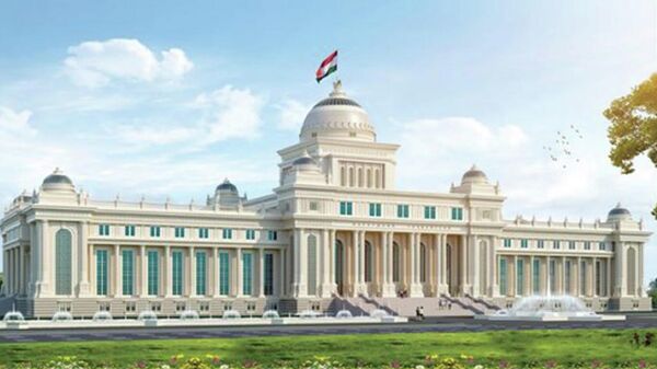 Проект нового здания парламента РТ - Sputnik Таджикистан
