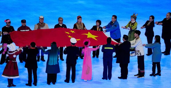 Церемония открытия XXIV Олимпийских игр в Пекине - Sputnik Таджикистан