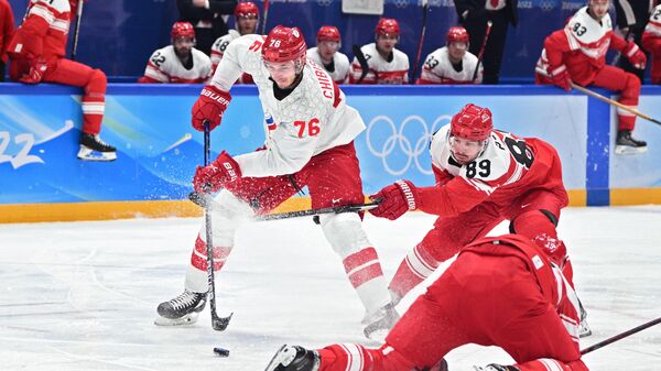 Олимпиада-2022. Хоккей. Мужчины. ОКР - Дания - Sputnik Таджикистан