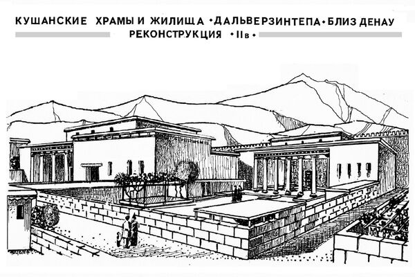 Дворец периода Кушанского царства - Sputnik Таджикистан